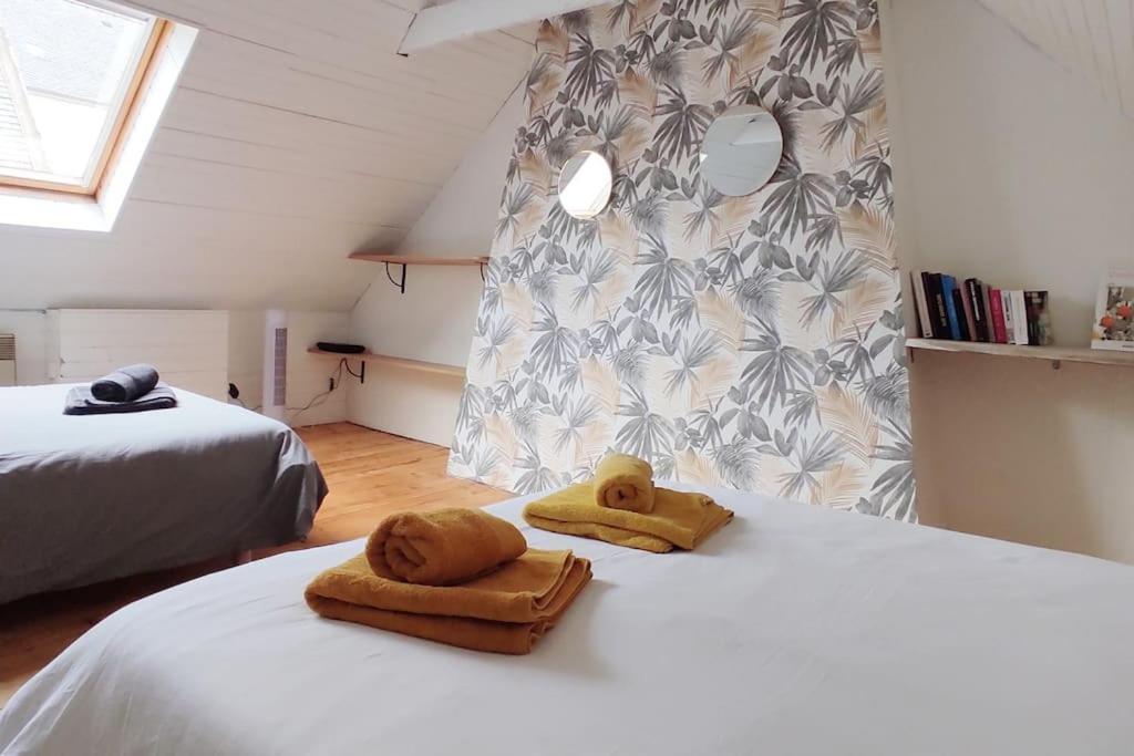 Maison De Pecheur Bord De Mer Bois Et Pierre 6-8 Pers Plobannalec-Lesconil Luaran gambar