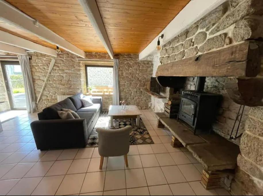 Maison De Pecheur Bord De Mer Bois Et Pierre 6-8 Pers Plobannalec-Lesconil Luaran gambar
