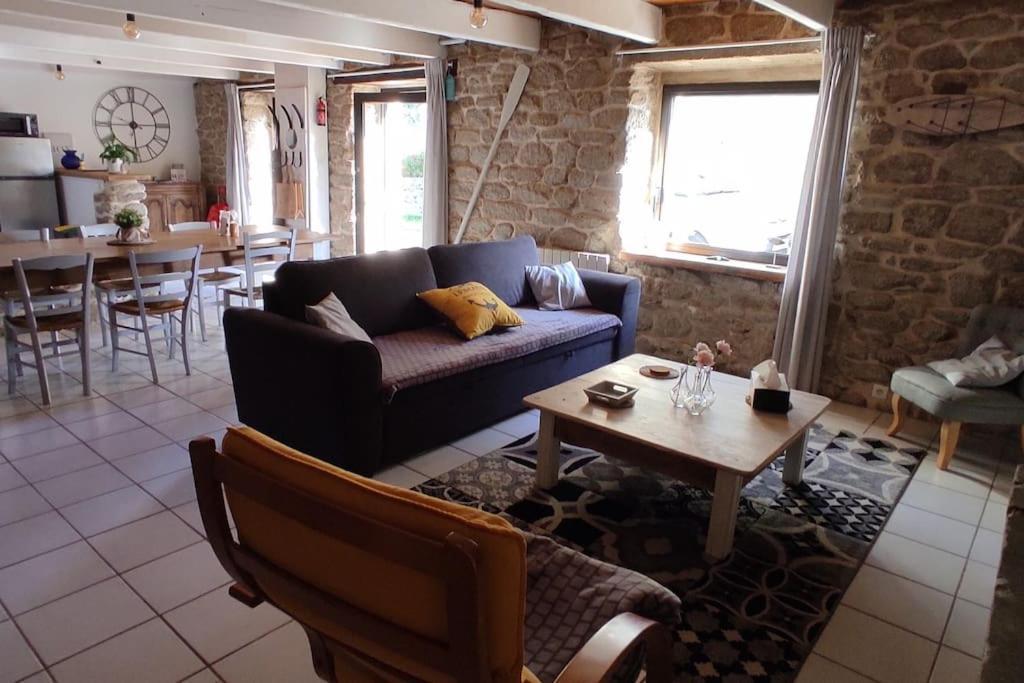 Maison De Pecheur Bord De Mer Bois Et Pierre 6-8 Pers Plobannalec-Lesconil Luaran gambar