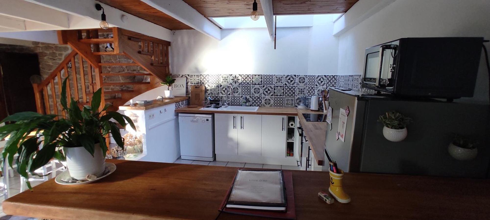 Maison De Pecheur Bord De Mer Bois Et Pierre 6-8 Pers Plobannalec-Lesconil Bilik gambar